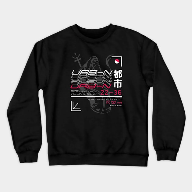 Urban Streets Crewneck Sweatshirt by EarlAdrian